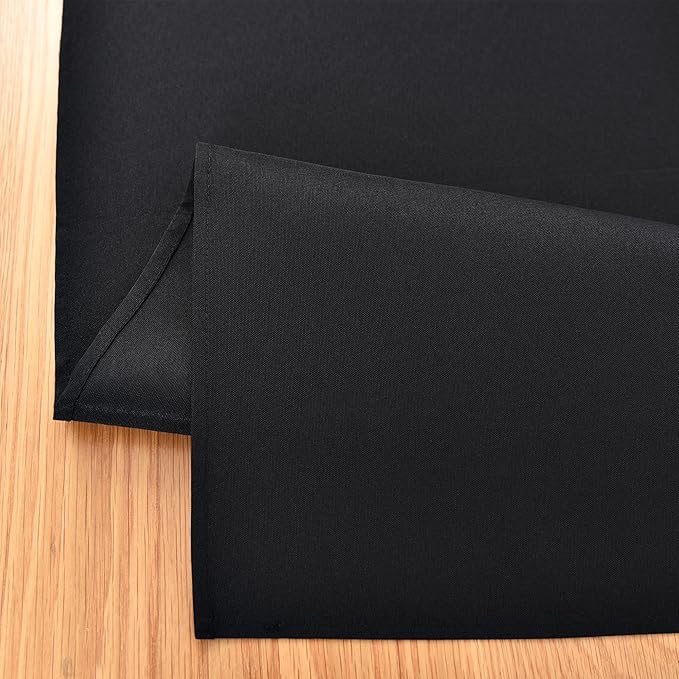 Farmhouse Black Table Runner Dining Table Runners 72 Inches Long Coffee Table Runner for Dresser Living Room Bedroom Holiday Party Banquet 12X72 Inch