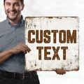 Custom Sign, 11 Font Colors, Custom Street Sign