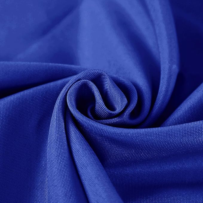 Rectangle Tablecloth 60x102 inch Washable Polyester Fabric Table Cloth for Wedding Party Dining Banquet Decoration（60x102, Royal Blue）