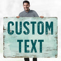 Custom Sign, 11 Font Colors, Custom Street Sign