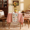 Vintage Table Runner – Linen, Soft, Floral Table Runners 71 Inches Long