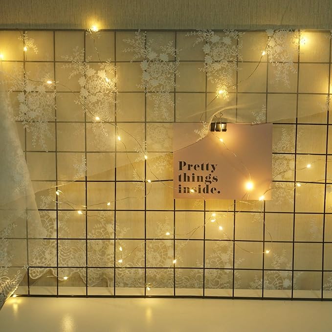 15 Pack Fairy Lights Battery Operated, 6.6ft 20 LED Mason Jar Lights Silver Wire Waterproof Firefly Mini Led String Lights for Table Party Wedding Centerpiece DIY Crafts Christmas Decor
