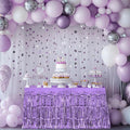Table Skirts, 4 Pack – Light Purple