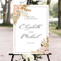 Personalized Wedding Welcome Sign, Welcome Wedding Sign, Welcome To Our Wedding Sign, Wedding Signs For Reception, Custom Wedding Welcome Sign Board, Wedding Signs, Welcome Wedding Outdoor Sign #5