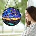 Stained Glass Window Hanging
