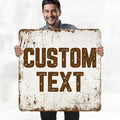 Custom Sign, 11 Font Colors, Custom Street Sign