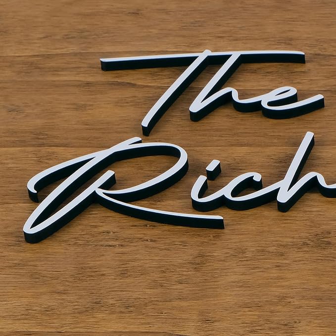 Wedding Guest Book Sign Plaque in Light Walnut Wood, Round or Lettered
