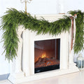 Garlands 2 Pack, 5 Ft Green Plastic Norfolk Pine Christmas Garland
