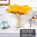 Ostrich Feather for Centerpieces, 20pcs Making Kit 22 Inch Gold