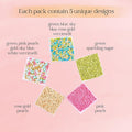 Confect Sprinkles, 5 Pack Assorted Cake
