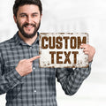 Custom Sign, 11 Font Colors, Custom Street Sign