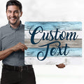 Custom Sign, 11 Font Colors, Custom Street Sign