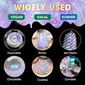 Dusting Powder, Iridescent Purple Edible Luster Dust, 10 g