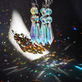 H&D HYALINE & DORA 55mm Suncatcher Aurora Chandelier Icicle, 20pcs