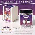 Positive Ghost Affirmation Jar, Emotional Support Ghosts Jar
