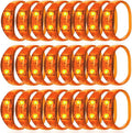 100 Pcs LED Bracelets Sound Activated with Flashing LED Strobe Music Control Light Up Bracelets for Rave, Game Prizes, Birthday Party Favor,Valentine's Day gift
