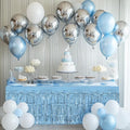 Table Skirts, 8 Pack – Light Blue