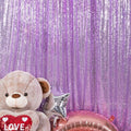 JYFLZQ Lavender Sequin Backdrop Curtains 6ft x 8ft 1 Panel Glitter Photo Booth Backdrops Sparkly Photography Background Drapes for Parties Wedding Bridal Showers
