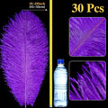18-20 Inch Large Ostrich Feathers Bulk for Centerpieces, 30 Pcs – Natural