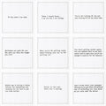 60th Birthday Quotes Cotton Cocktail Napkins – White