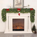 Real Touch Cedar Garland, 5FT, Artificial Christmas Garland Fake Green