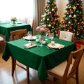 Square Tablecloths Hunter, 85x85 Inch – Green
