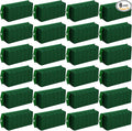 Boao 6 Pieces Floral Foam Cage Holder with Floral Foam for Fresh Flowers Cage Bowl for Table Centerpiece Flower Arrangement, Rectangle, 11.8 x 4.7 x 3.1 Inch