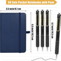 50 Sets Pocket Notebook Journal with Pens