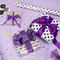 Birthday Wrapping Paper Iridescent Gift Wrapping Paper 4 Rolls, 30 Inch