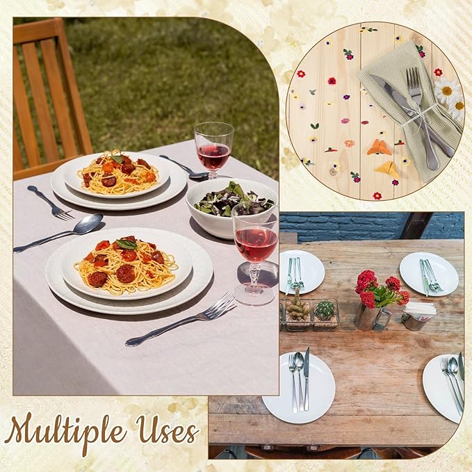 Champagne Floral Table Runner 10 FT, Embroidery Daisy Table Runners Seasonal Sheer Tulle Table Runner for Thanksgiving Wedding Birthday Baby Shower Party ﻿