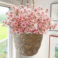 Artificial Cherry Blossom Flowers, 8Pcs