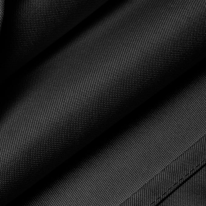 Tablecloths: 108-Inch Round Black Polyester, 10-Pack, Stain-Resistant