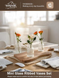 Glass Bud Vases Set of 24