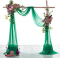 Fabric Panels: 4 Pack Emerald Sheer Chiffon, 30 In x 20 Ft