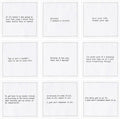 70th Birthday Quotes Cotton Cocktail Napkins – White