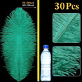 18-20 Inch Large Ostrich Feathers Bulk for Centerpieces, 30 Pcs – Natural