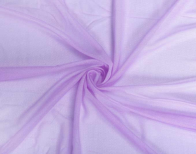 MDS Halloween Chiffon Table Runner - 15 Pack, 29 x 170 Inches, 14ft Each - Sheer Spooky Table Runners for Haunted House Parties, Trick-or-Treat Tables, Witchy Décor, Wedding & Events - Orchid