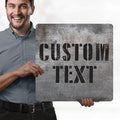 Custom Sign, 11 Font Colors, Custom Street Sign