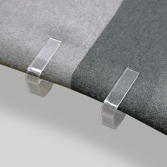 Clear Plastic Tablecloth Clips – Picnicking Accessory - Set of 72