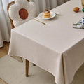 Oatmeal Tablecloth Rectangle, 8ft – Linen