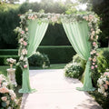5ft Chiffon Backdrop Curtains 2 Panels Photography Backdrops Drape