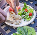 Wooden Forks, Spoons and Knives Party Set, 200 Count, Compostable