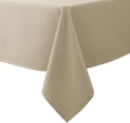 Biscaynebay Textured Fabric Tablecloths 60x84 Inch Rectangular, Natural Water Resistant Tablecloths for Dining, Kitchen, Wedding, Parties etc. Machine Washable