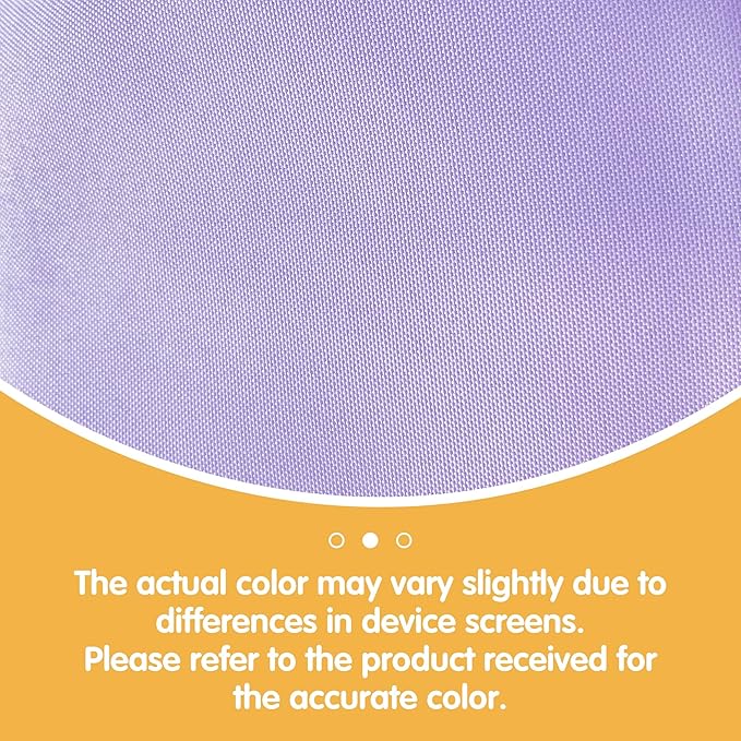 Tablecloths 10 Pack Lavender Polyester 60x126 Inch Rectangle for 8 Foot Tables
