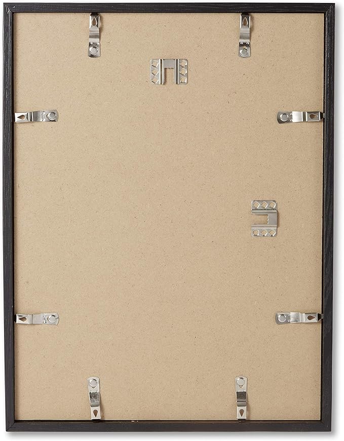 Opposite Wall - 50x70 cm - Black Solid Wood Picture Frame - Lightweight, Versatile & Shatterproof - Wall Hanging Photo or Poster Frame - Wall Decor for Office, Gallery & Home, 19 3/4 x 27 1/2 in