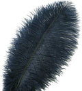 Ostrich Feathers Plumes – Navy Blue, 24pcs 12-14inch Long Feathers