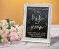 Framed Tabletop Chalkboard Sign, 9.5" X 14"