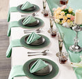 Square Satin Dinner Napkins, 36 Pack