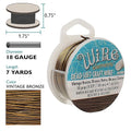 The Beadsmith Wire Elements Craft Wire, Tarnish Resistant