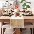 Woven Basic Tabletop Collection, 15x72, Chevron Table Runner